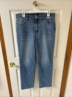 Jordache Women's Blue Straight Denim Jeans